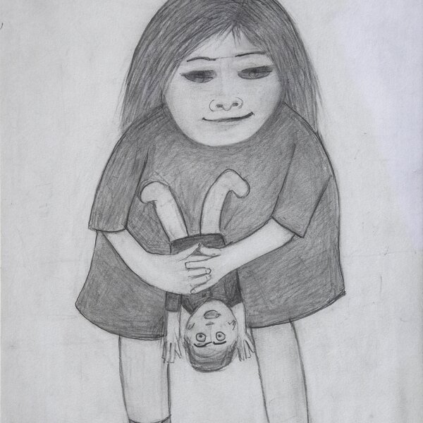 L.S. Lowry - Child with Doll