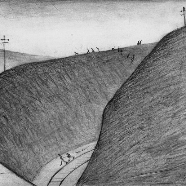 L.S. Lowry - Blaenau Ffestiniog