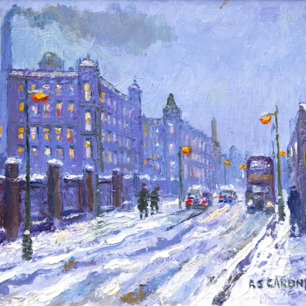 Reg Gardner - Winter, Oldham - Mills (Chadderton)