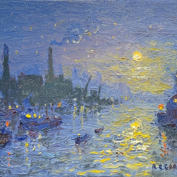 Reg Gardner - River, Moon and Stars