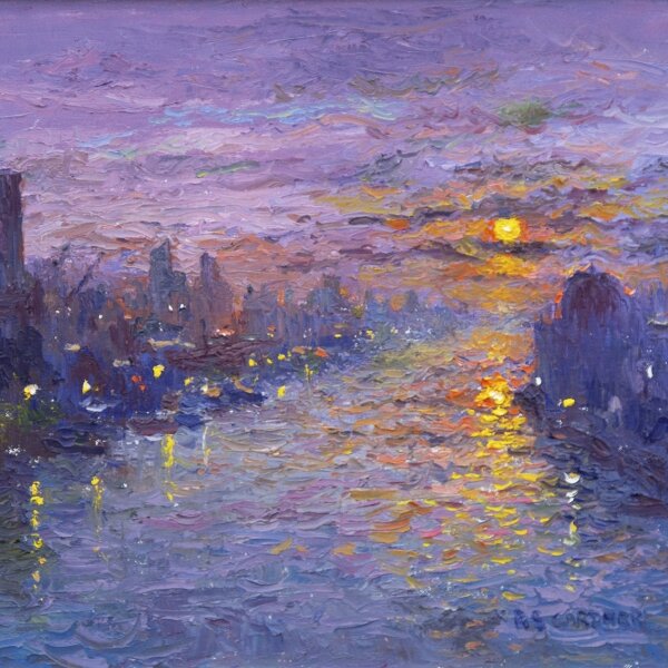 Reg Gardner - River Sunset
