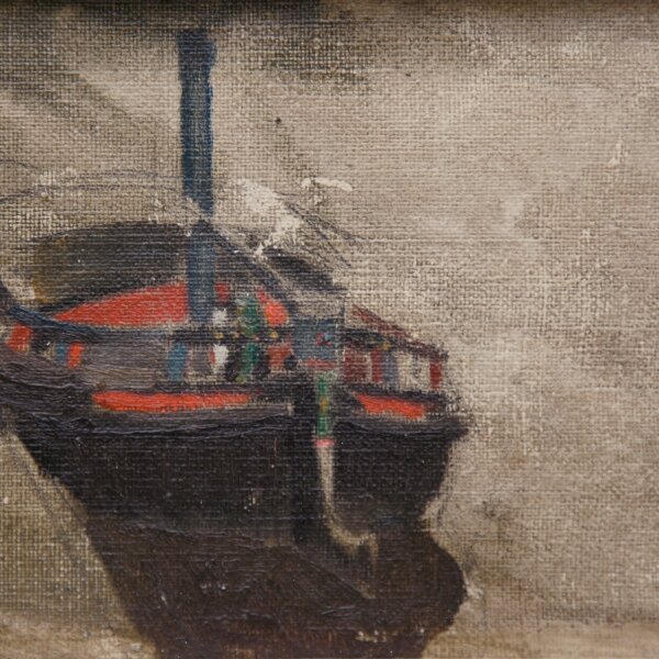 Adolphe Valette - The Barge