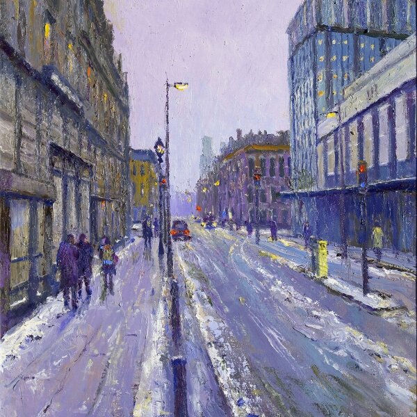 Reg Gardner - Winter Sunday, Portland St
