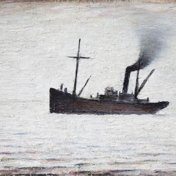 L.S. Lowry - On The Clyde