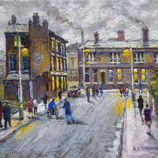 Reg Gardner - End of Day, New Islington Ancoats in 1973