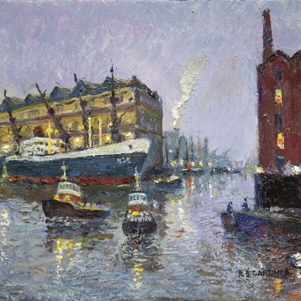 Reg Gardner - Manchester and Salford Docks 1970's