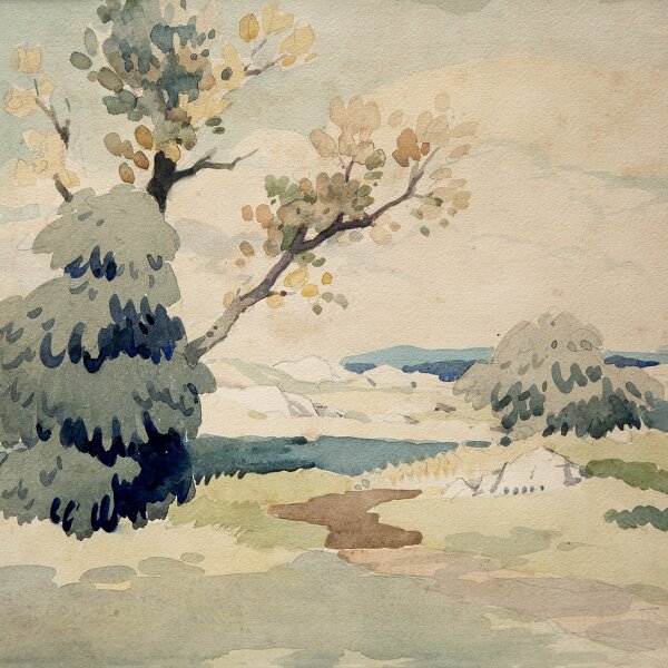 Adolphe Valette - Beaujolais Landscape
