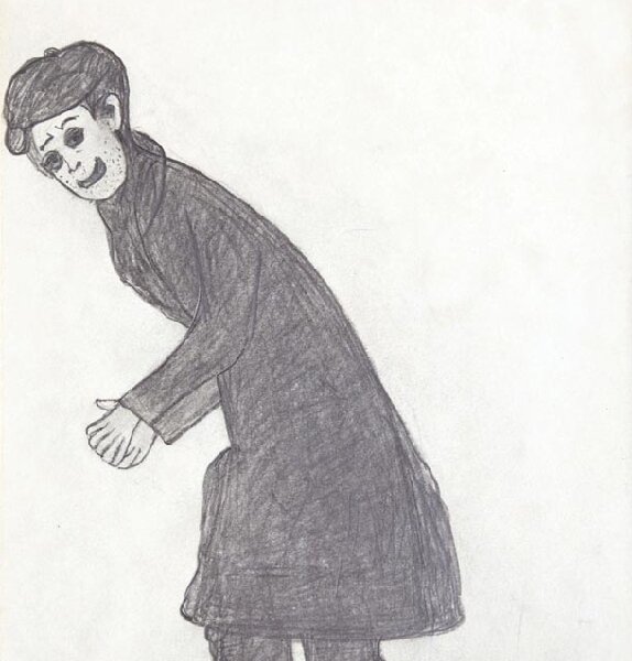 L.S. Lowry - Standing Figure