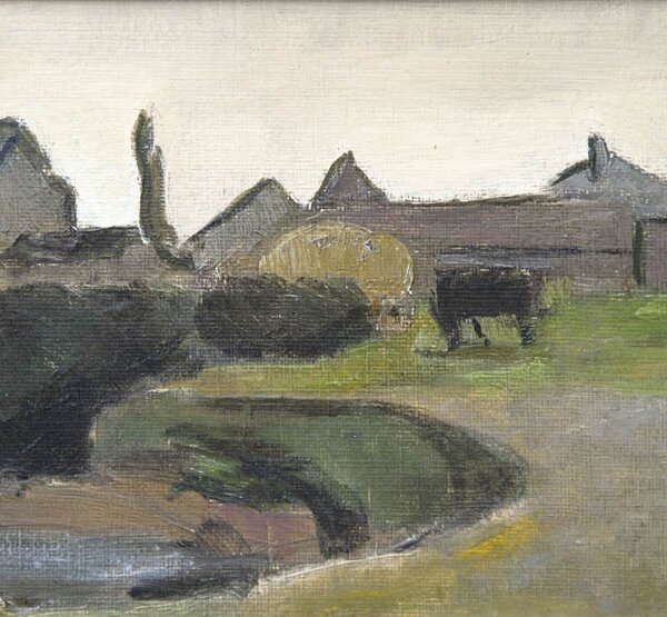L.S. Lowry - Wardley Farm, Swinton Moss