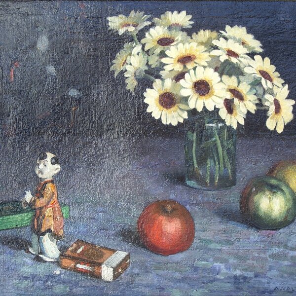 Adolphe Valette - Still Life With Flowers