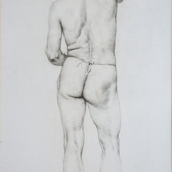 Adolphe Valette - Male Life Drawing